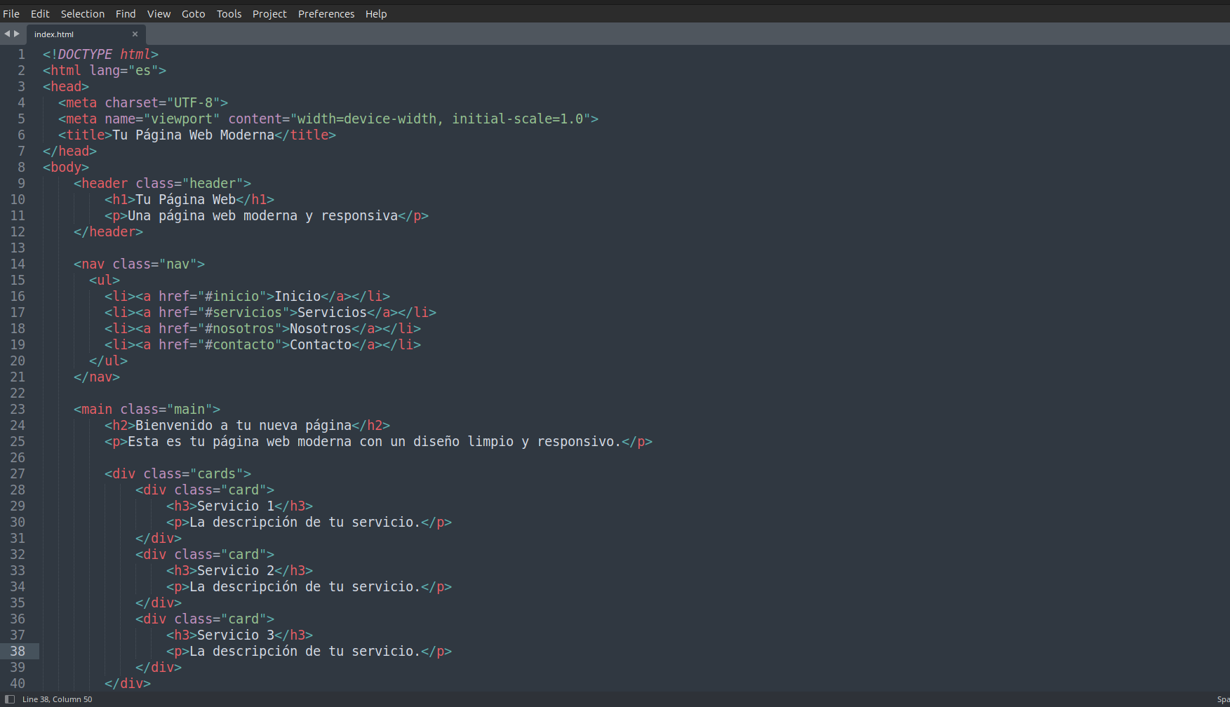 Pagina web personalizada para tu negocio con Genna